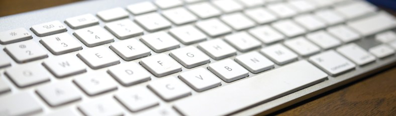 Apple Keyboard Closeup