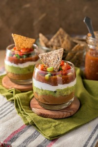 Mini 7-layer Dip Happy Herbivore Holidays and Gatherings